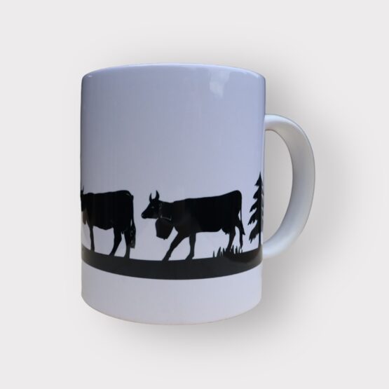 Tasse Alpabzug Anfang